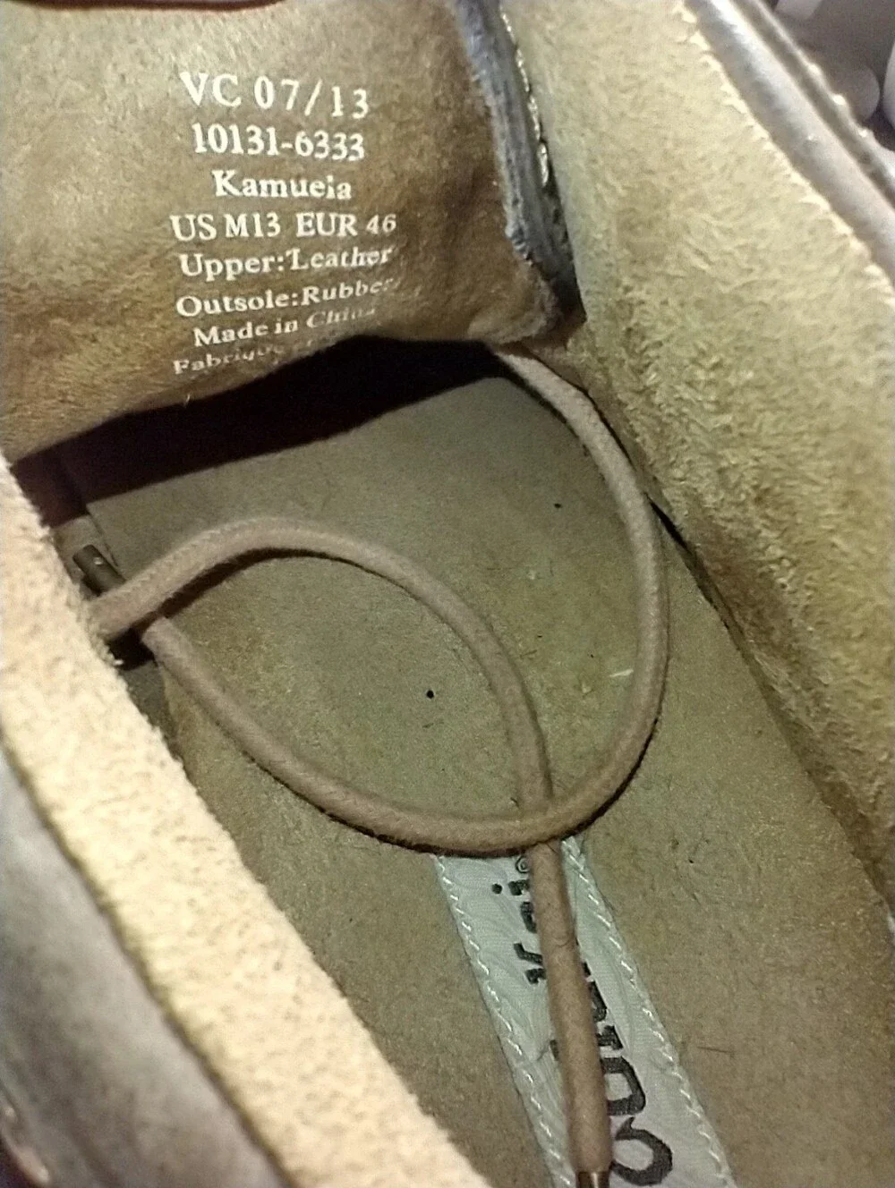 OluKai Kamuela Brown Leather Ankle Chukka Boots Men's sz 13.
